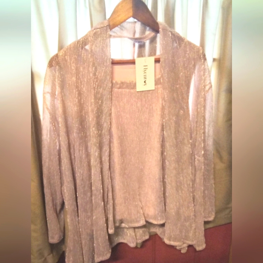 Dressy summer cardigan set